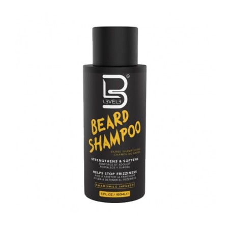 CHAMPÚ PARA BARBA L3V3L3 150ML - www.delpelo.com